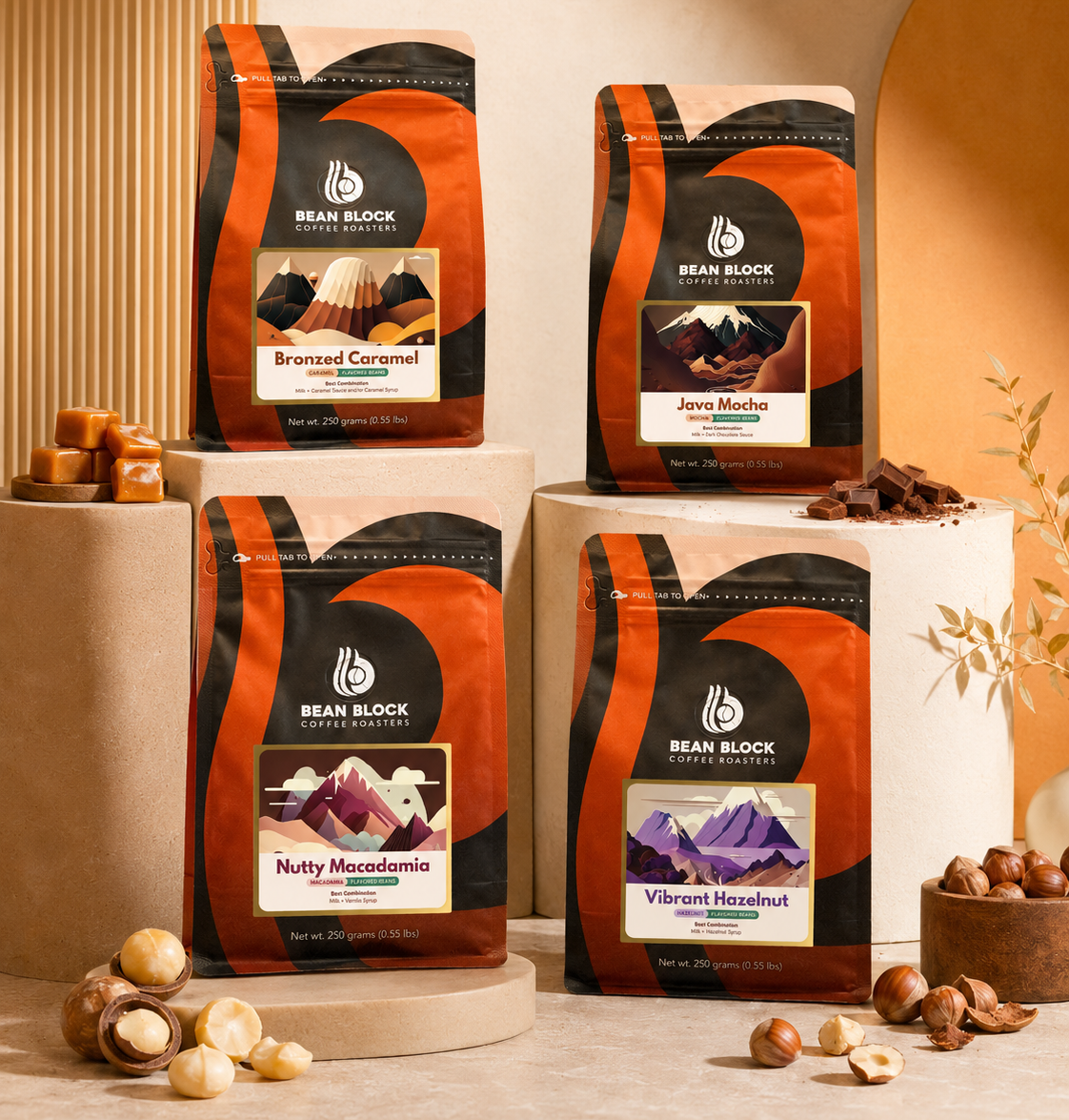 Flavored Coffee Beans