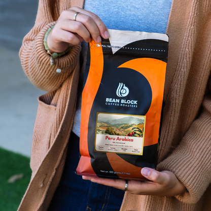 Peru Arabica Coffee Beans - Freshly Roasted, Premium Quality - Roasted in Philippines by Bean Block Coffee Roasters